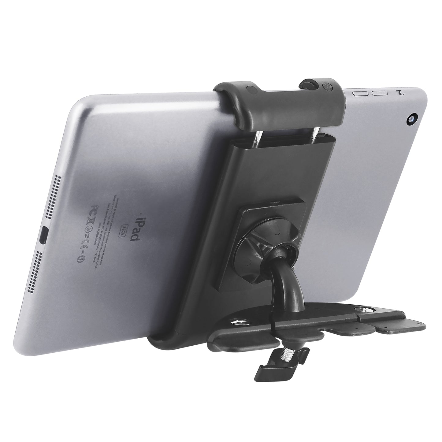 PHCDTAB- Cellet Tablet CD Slot Mount – Universal Car Tablet Holder for iPad Pro, iPad Mini, Samsung Galaxy Tab, Kindle – Fits Devices Up to 6.8” Wide, 360° Rotation, Secure Lock & Stabilizing Knob