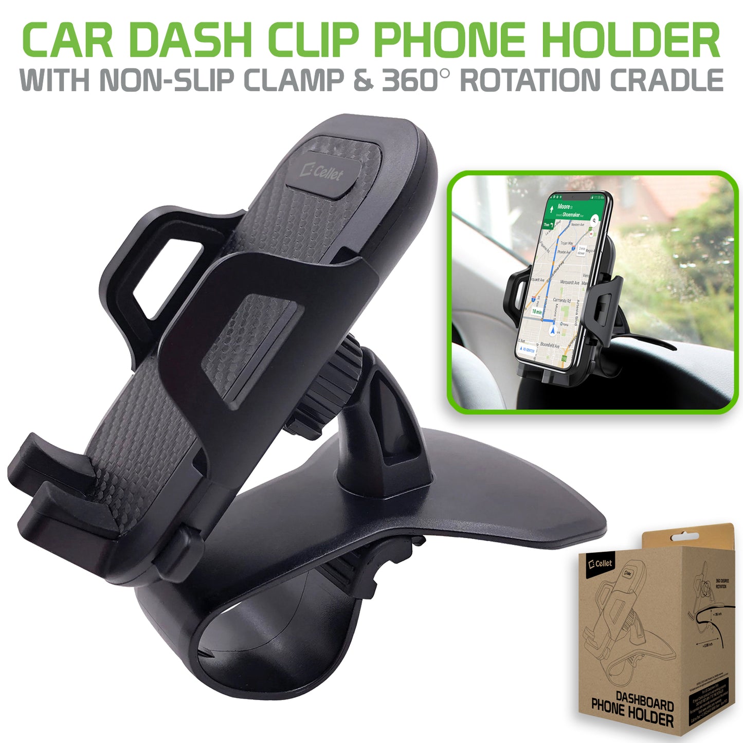 PHD260 - CELLET DASH BOARD PHONE HOLDER