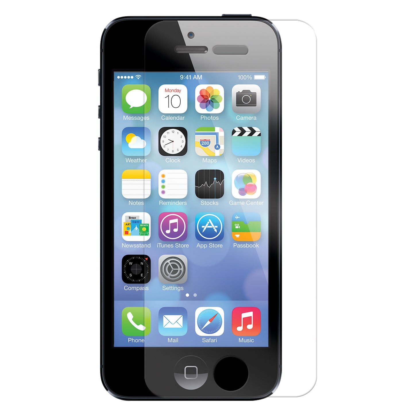 SGIPH5 - Tempered Glass Screen Protector for Apple iPhone 5/5s/5c (0.3mm) Cellet
