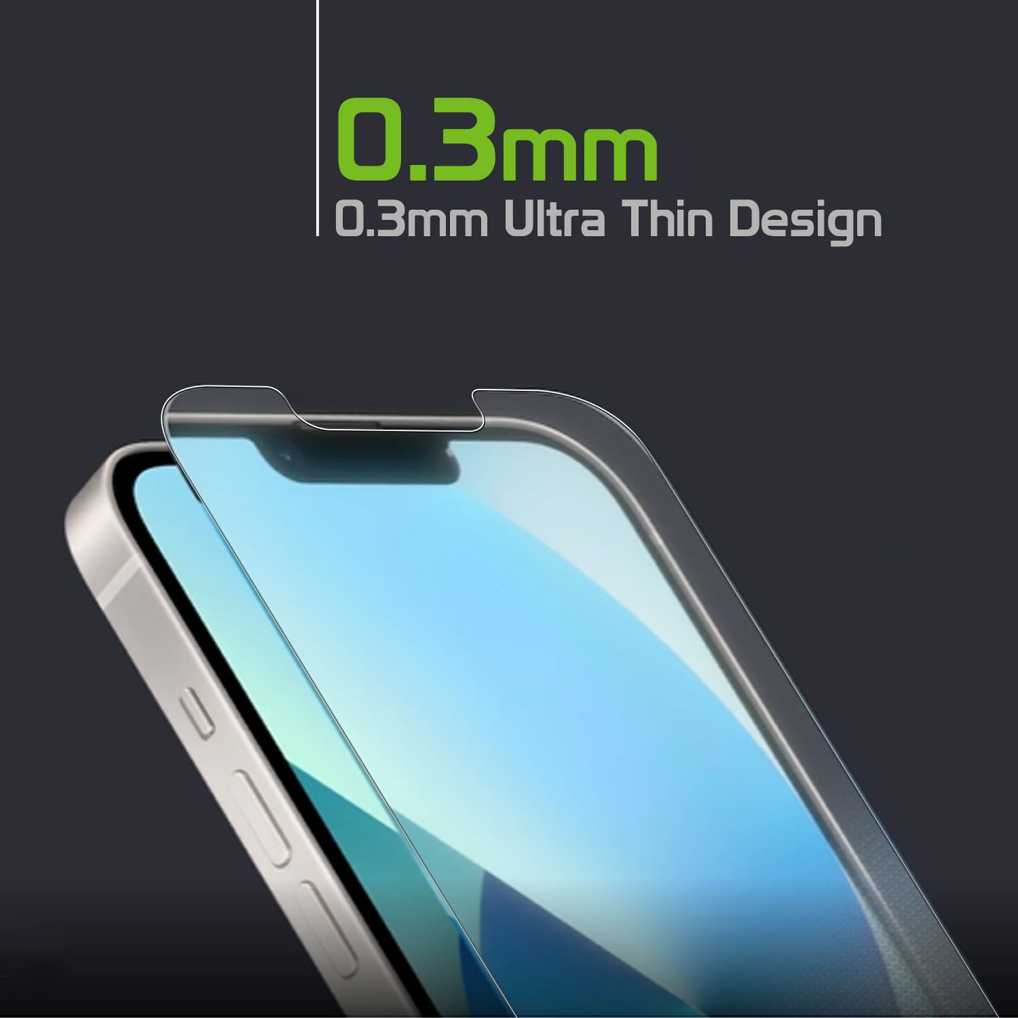 SGIPH13PM - Cellet Tempered Glass Screen Protector for iPhone 14 Plus (6.7-inch) & iPhone 13 Pro Max (6.7-inch) - 9H Hardness, Ultra-Thin HD Clarity, Anti-Scratch, Fingerprint Resistant, Bubble-Free Installation, Case-Friendly Coverage
