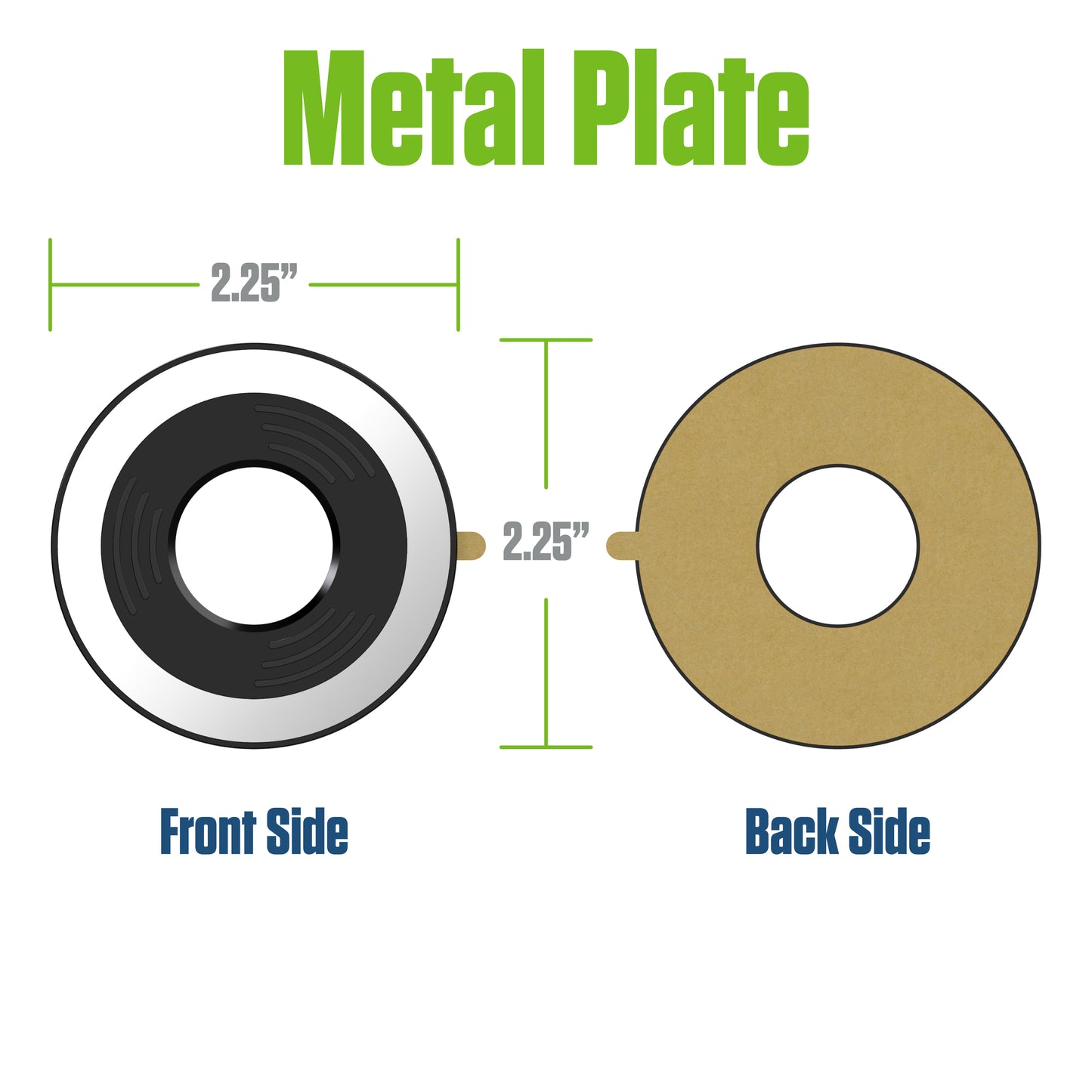 PH211 - Cellet Magnetic Air Vent Phone Mount for Tesla Model 3 & Model Y – Cradle-Less 360° Rotation Car Holder with Extra-Strength Metal Ring – Compatible with iPhone 16/15/14/13 & Samsung Galaxy S25/S24