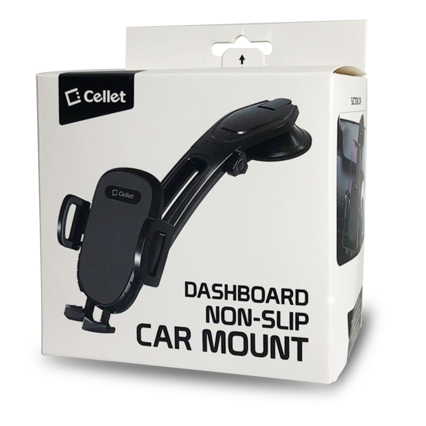 PHC82 - Universal Suction Cup Dashboard Phone Holder with 360 Degree Rotation, One Touch Arm release Button & Lock Lever for Smartphones